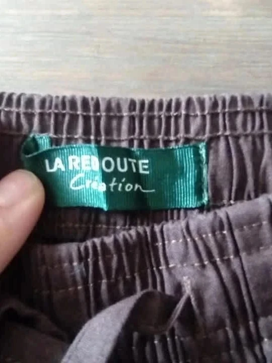 Pantalón suave marrón unisex, La Redoute Creation T40, nuevo – photo 4